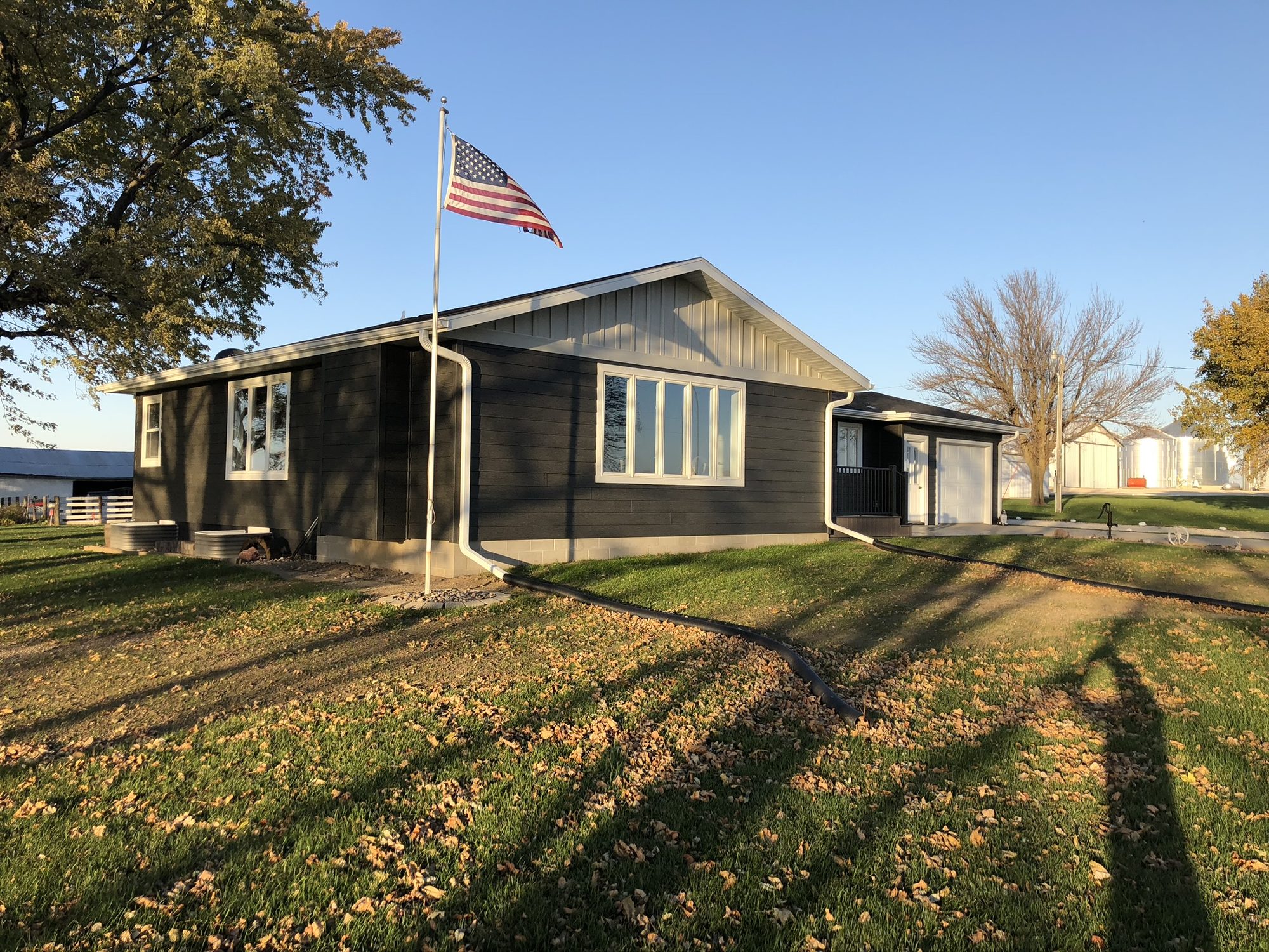 Mike’s remodeled farmhouse near Le Mars, Iowa