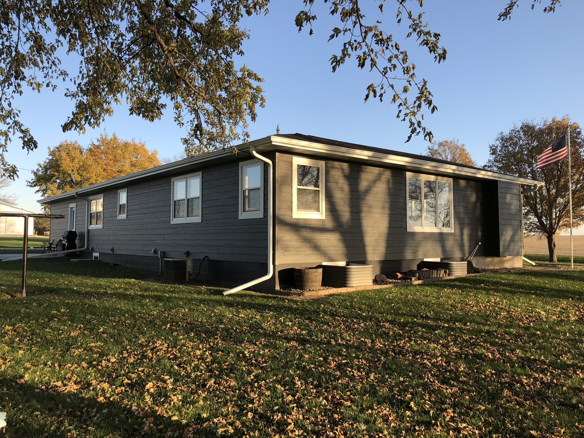 Mike’s remodeled farmhouse near Le Mars, Iowa