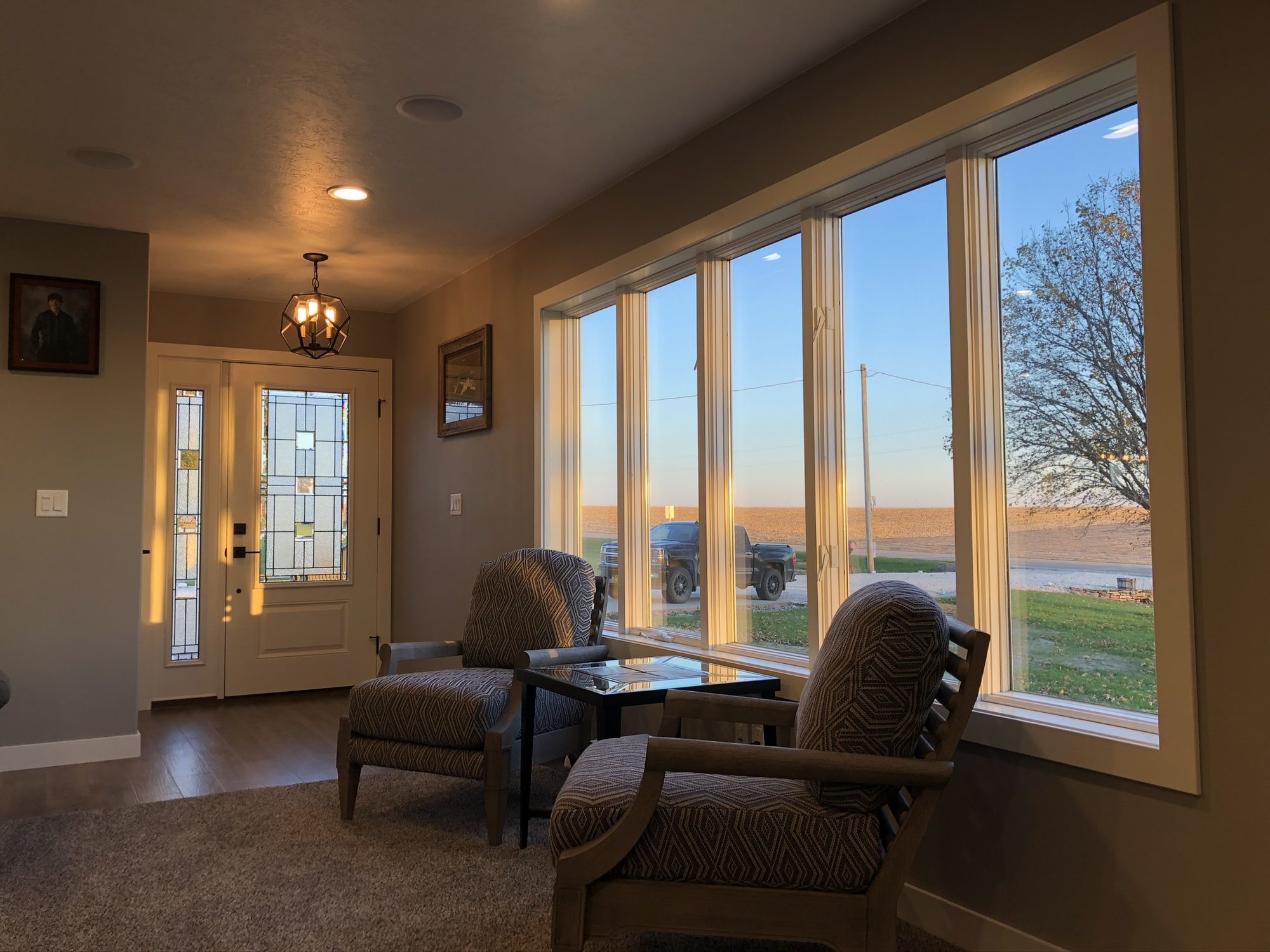 Mike’s remodeled farmhouse near Le Mars, Iowa