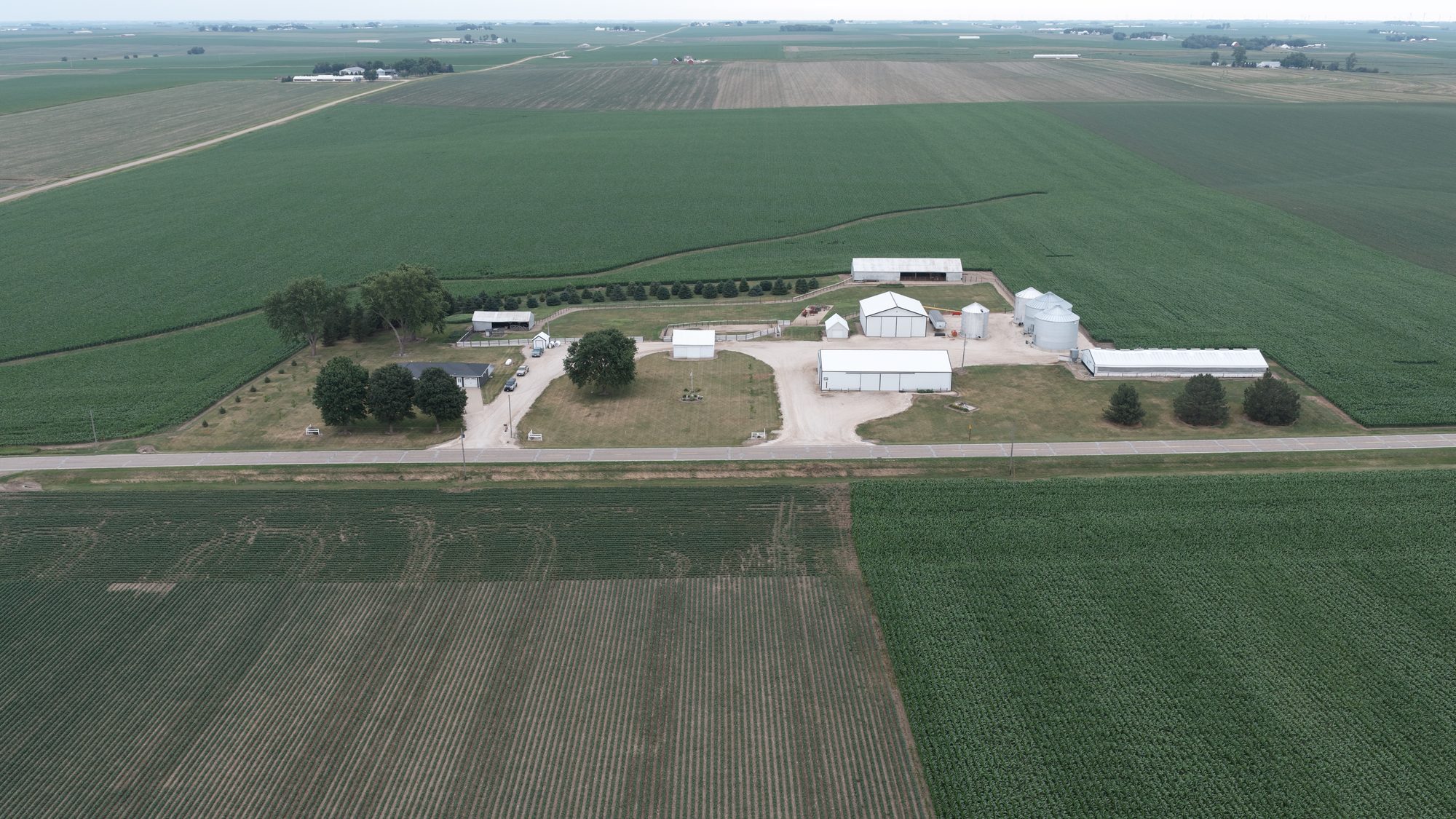 Mike’s remodeled farmhouse near Le Mars, Iowa